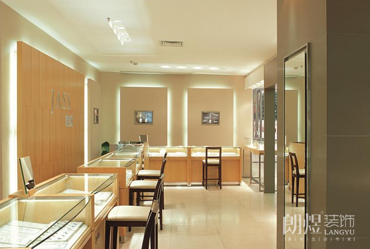成都君安珠寶店鋪內(nèi)部裝修效果圖