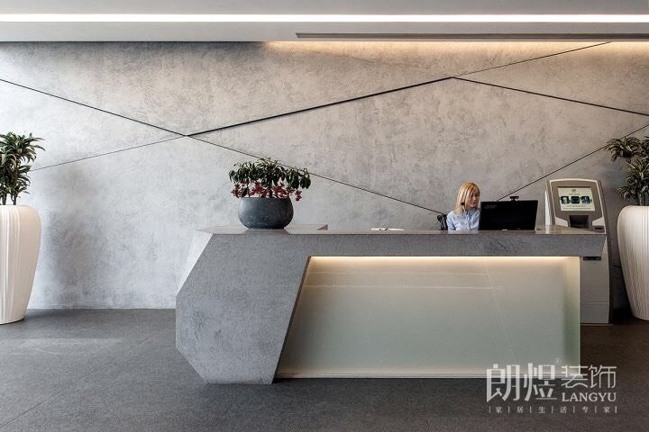 現(xiàn)代風(fēng)格前臺(tái)設(shè)計(jì)圖