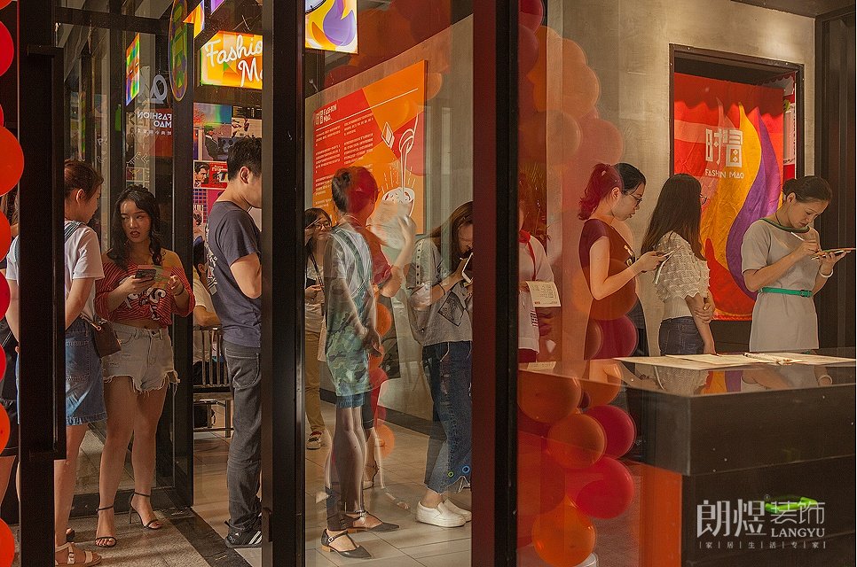 成都冒菜店店面裝修效果圖