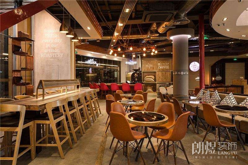 高端奶茶店裝修效果圖