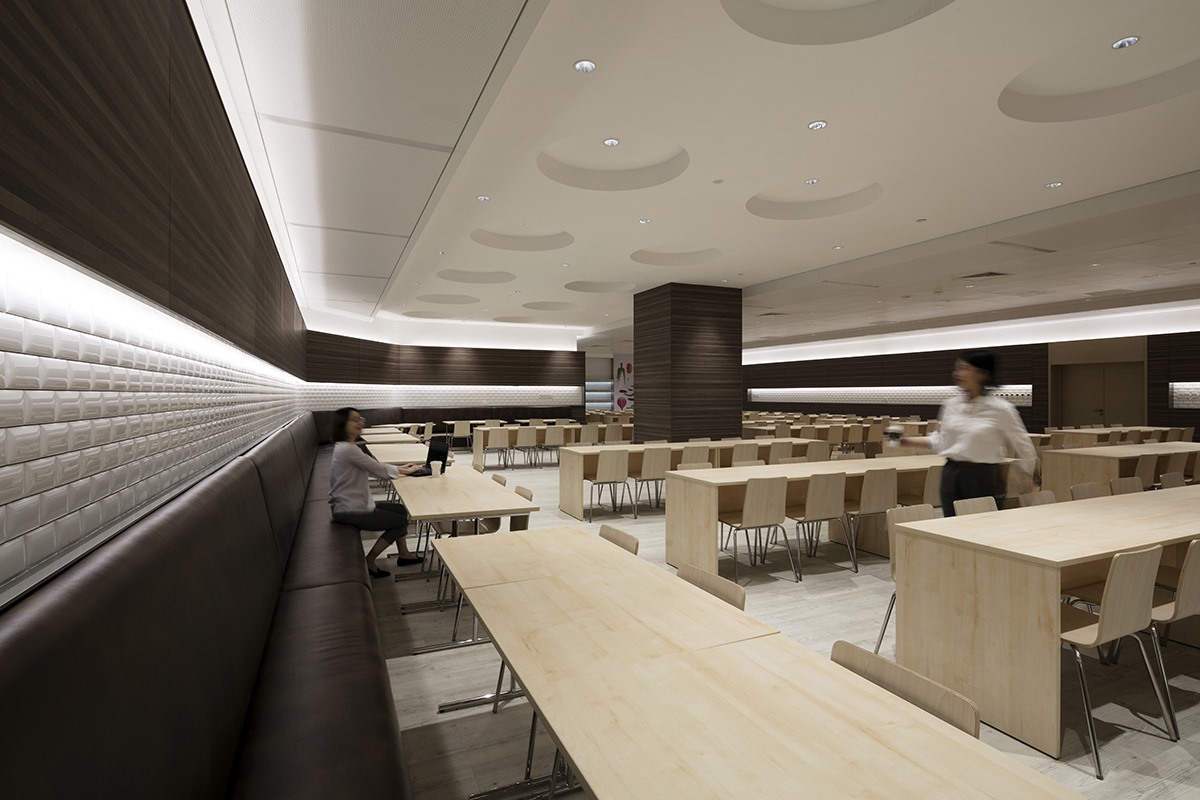 銀行員工食堂設(shè)計(jì)效果圖