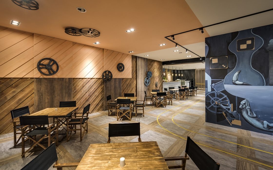 小型旅館餐廳效果圖
