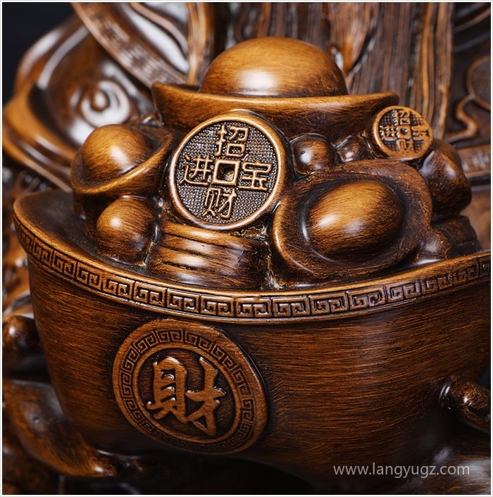 文財(cái)神擺放圖片