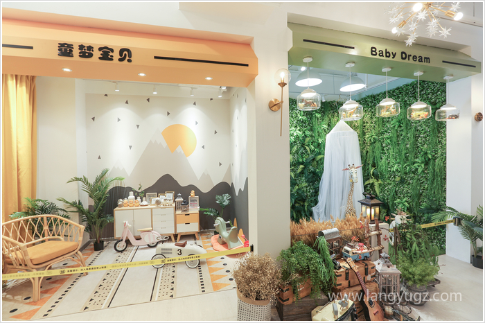 童夢兒童攝影店場景布置圖片