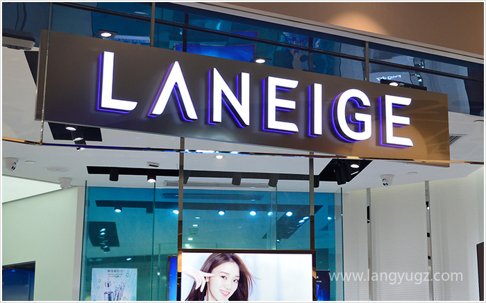 laneige店招設(shè)計效果圖