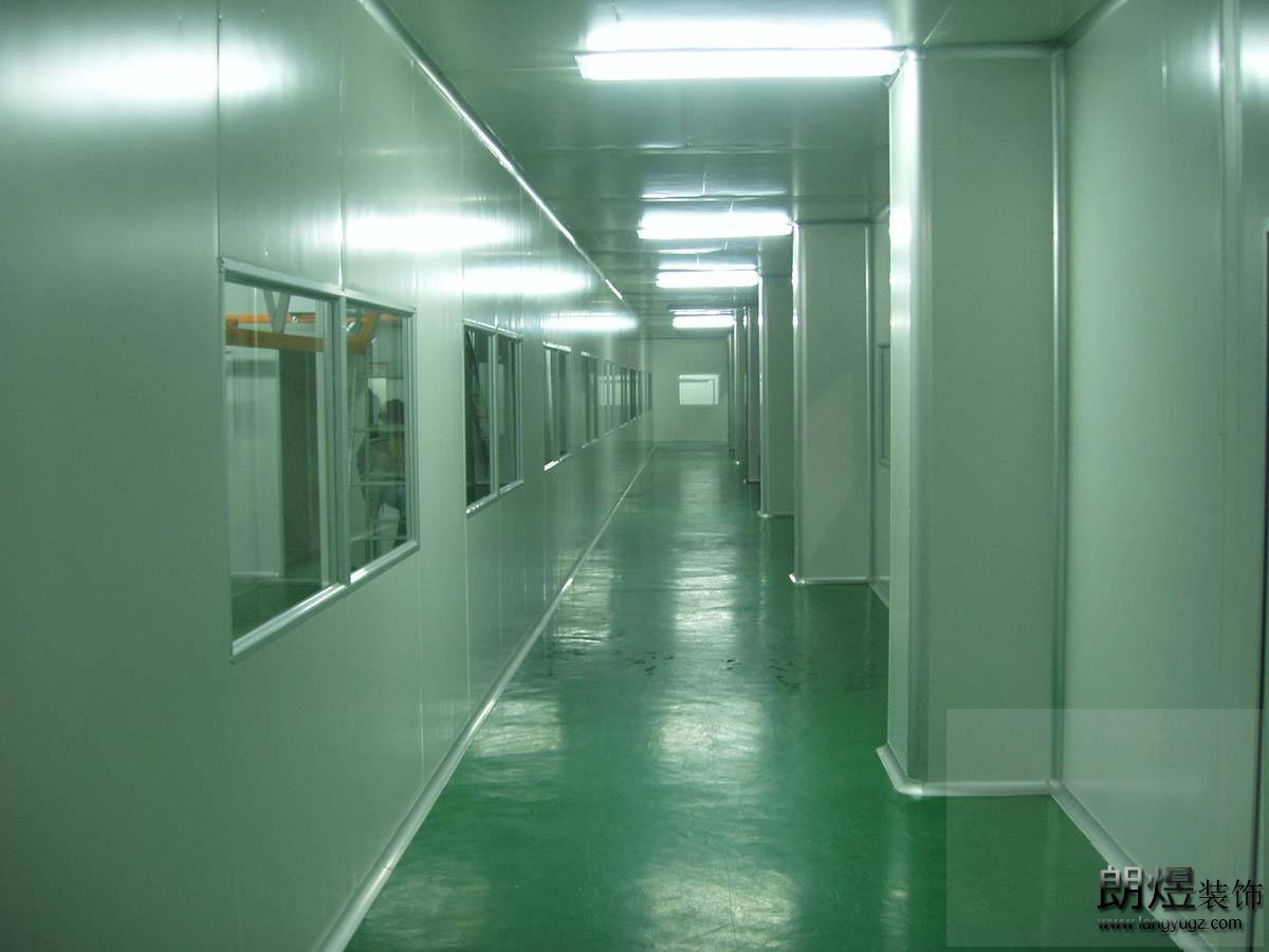 成都廠房裝修廠房疏散通道實景圖